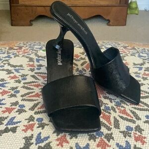 Jeffrey Campbell Black Mules